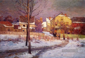 Tinker Platz Impressionist Indiana Landschaften Theodore Clement Steele Ölgemälde